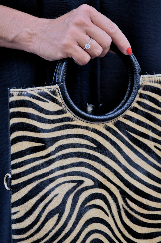 Torba zebrastega vzorca