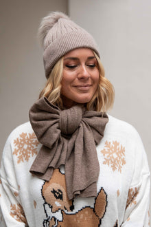  Pleten Šal iz mešanice kašmirja