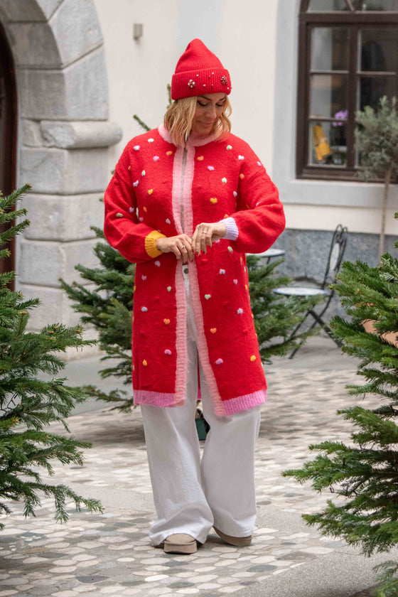 Daljša Pletena Jopica v več barvah