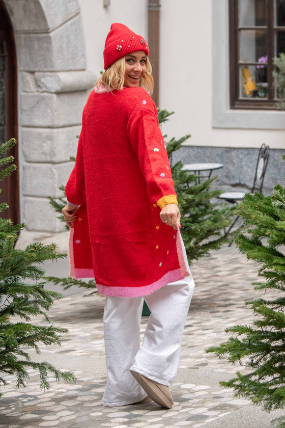 Daljša Pletena Jopica v več barvah