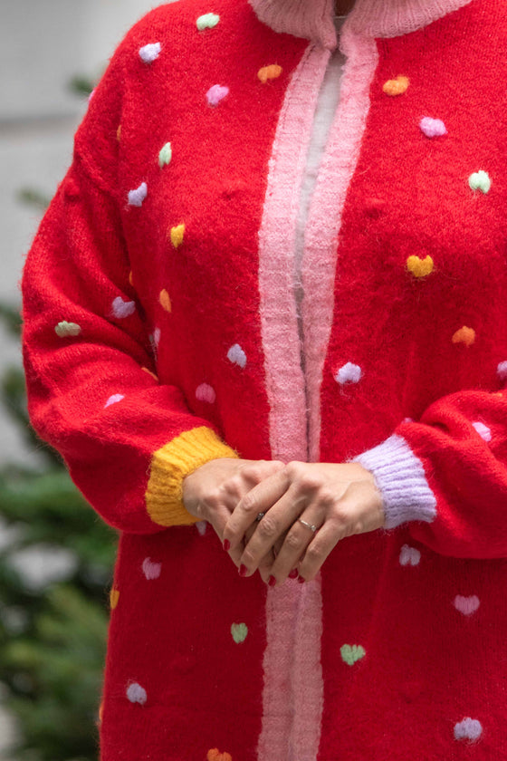 Daljša Pletena Jopica v več barvah