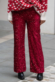  Elegantne bleščeče Hlače