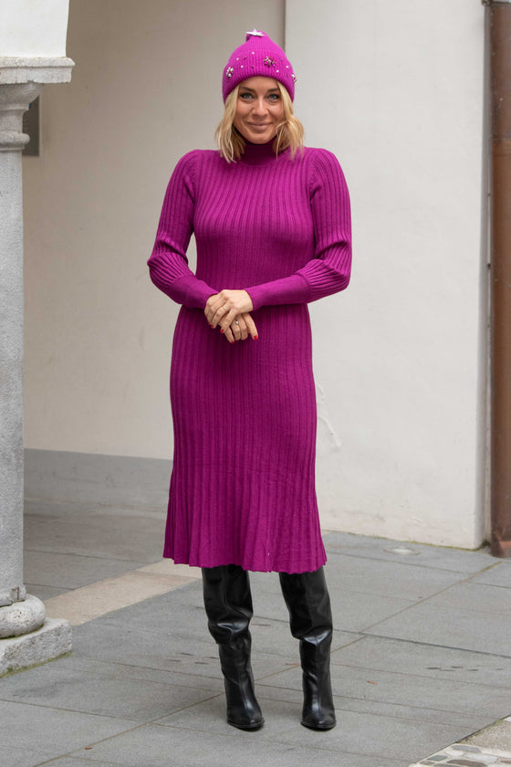 Pletena Obleka v več barvah