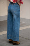 Široke Jeans Hlače