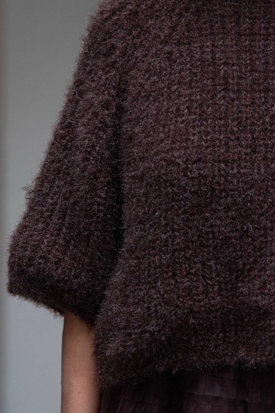 Višebojni sjajni džemper