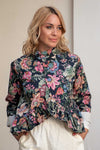 Jakna s cvetličnim potiskom Wendy Trendy