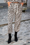 Leopard Komplet – Pulover in Hlače v več barvah