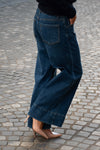 Široke Jeans Hlače