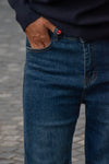 Široke Jeans Hlače