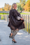 Eleganten Daljši Plašč v več barvah