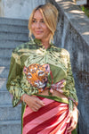 Srajca z leopard motivom
