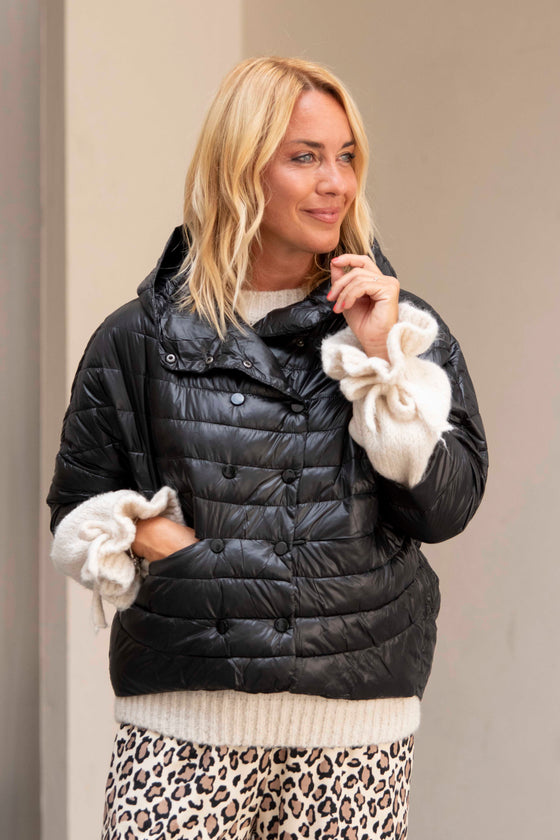 Double-breasted jacket in several colors