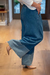 Široke Jeans Hlače