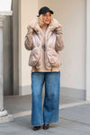 Short Faux Fur Jacket