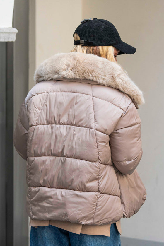 Short Faux Fur Jacket