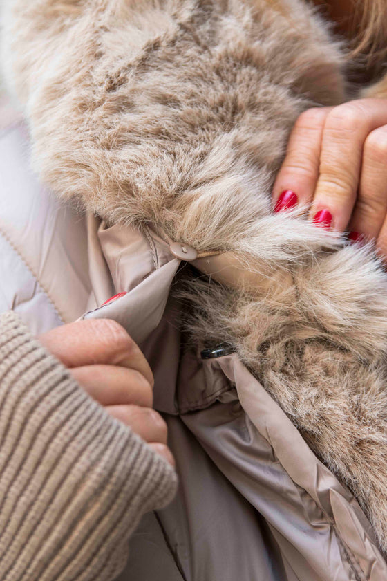 Short Faux Fur Jacket