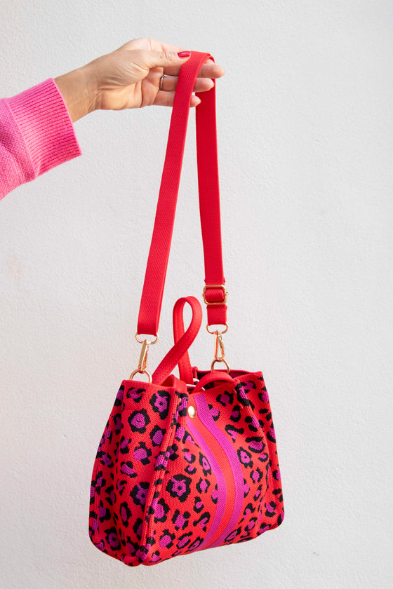 Pletena Torba z živalskim vzorcem