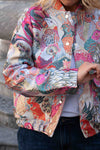 Bomber Jakna z barvitim vzorcem