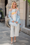 Eleganten Cvetlični Blazer