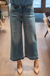 Jeans Hlače s širokimi hlačnicami