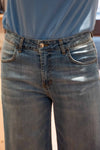 Jeans Hlače s širokimi hlačnicami