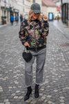 Cvetlična Bomber Jakna v več barvah