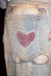 Jeans Hlače s potiskom