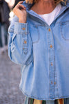 Jeans Jakna v svetlem denimu