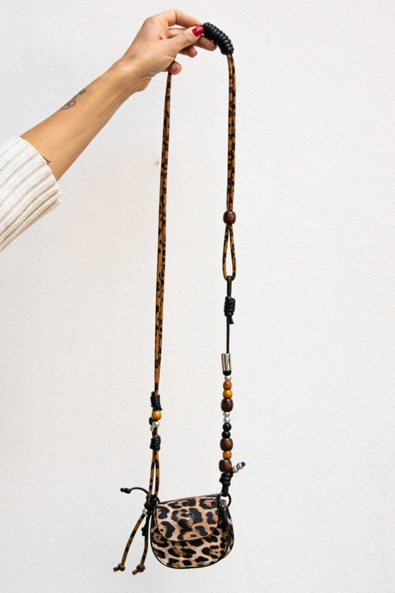 Manjša Torba leopard potisk