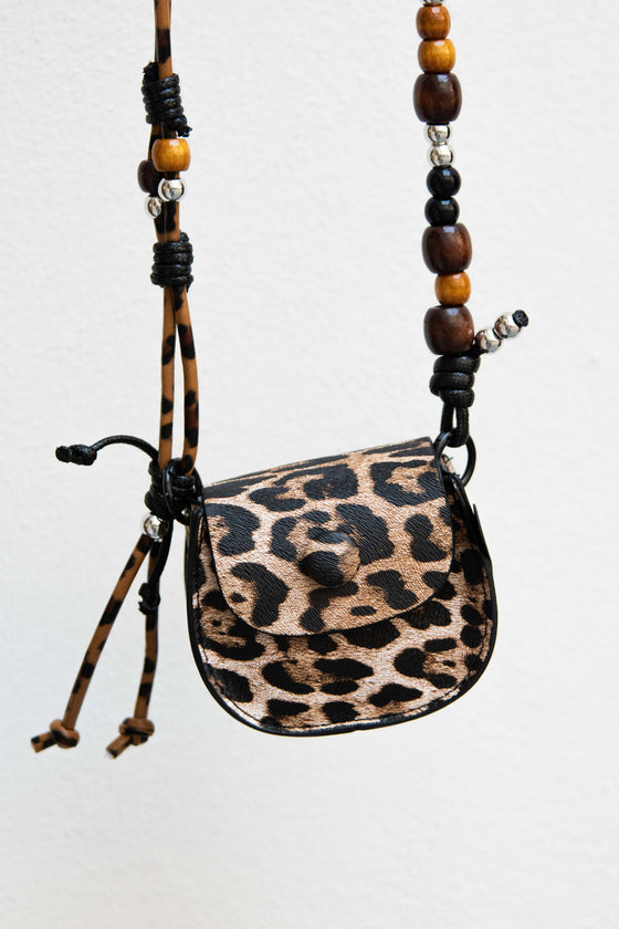 Manjša Torba leopard potisk