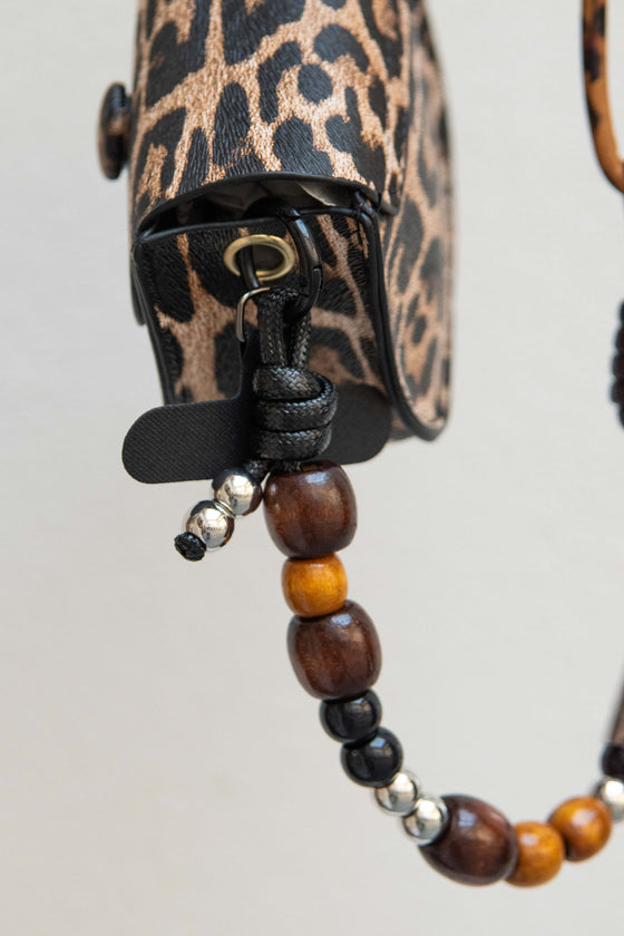 Manjša Torba leopard potisk